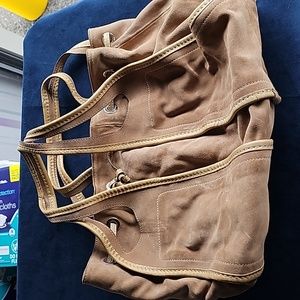 Gently used taupe/tan  Ken Blixen hobo bag purse